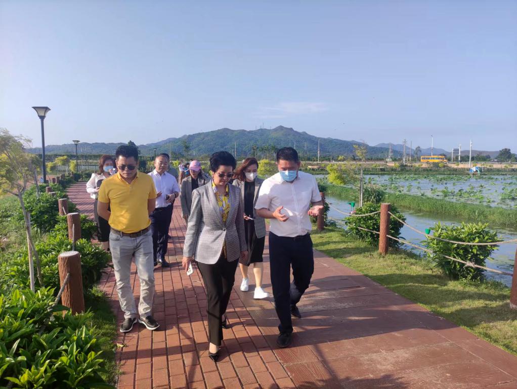 省生态建复协会轮值会长单元GA黄金甲集团带队赴宝鸡全域地皮整治军民融合试点项目调研